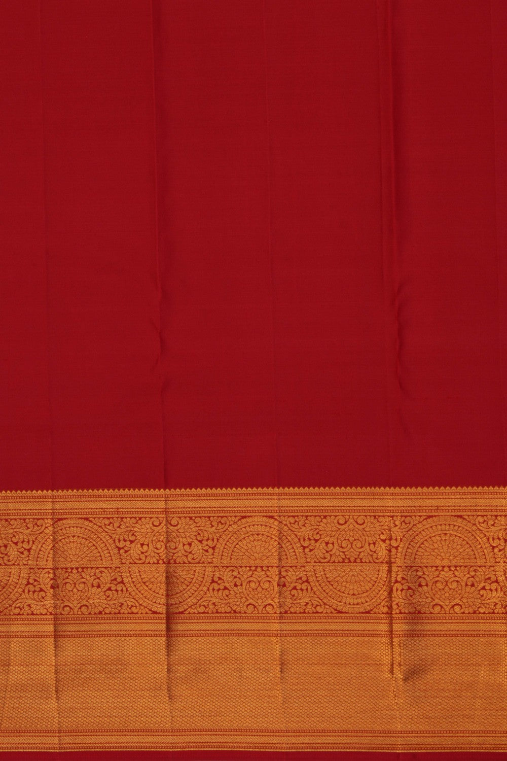 Kanchipattu Brocade Red Saree