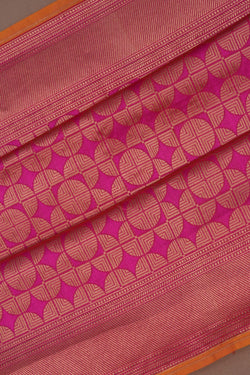 Image of Banarasi Katan Silk Pink Saree