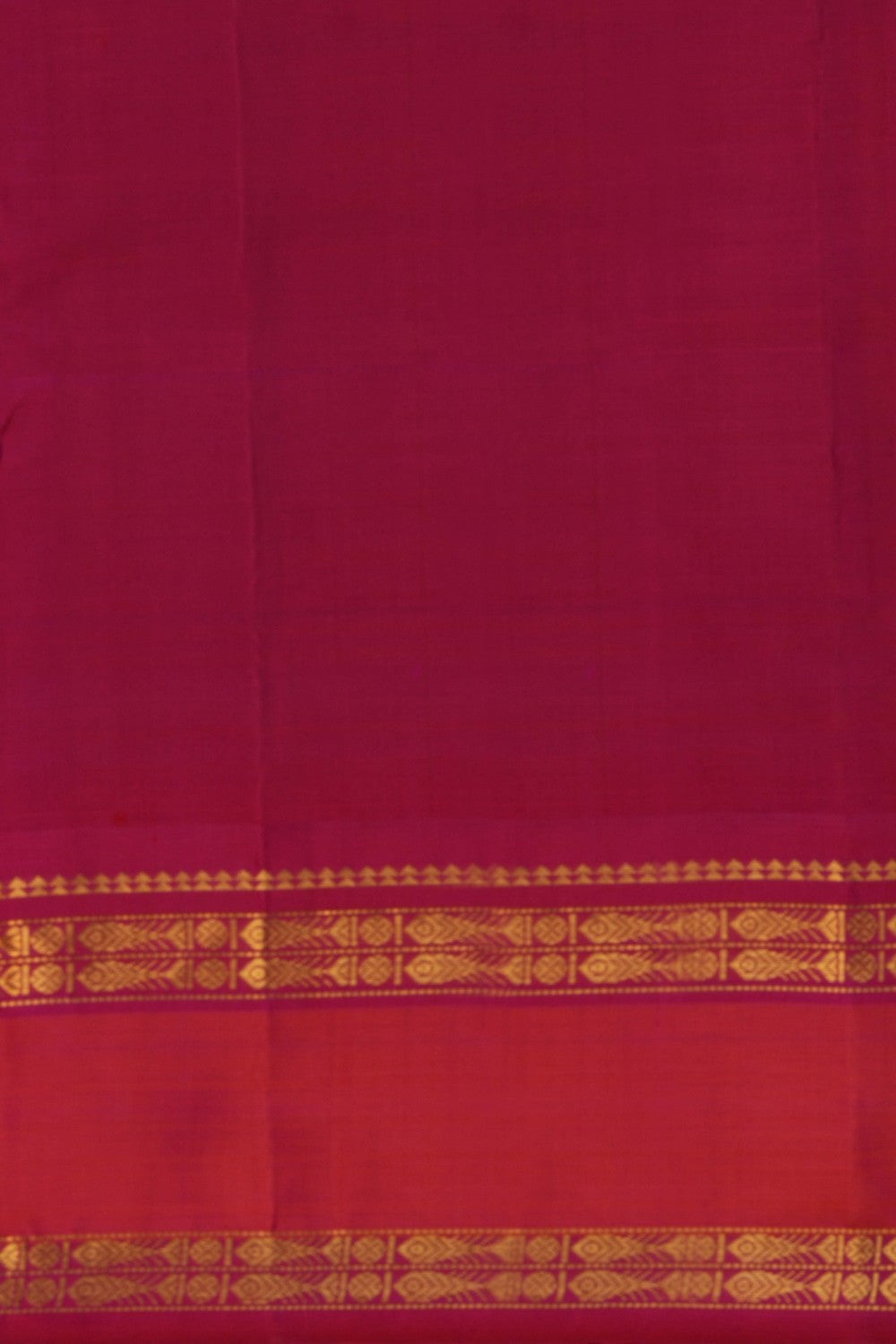 Arani Silk Bottle Green Saree