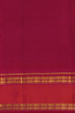 Image of Arani Silk Bottle Green Saree