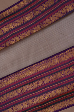 Image of Arani Silk Grey Saree