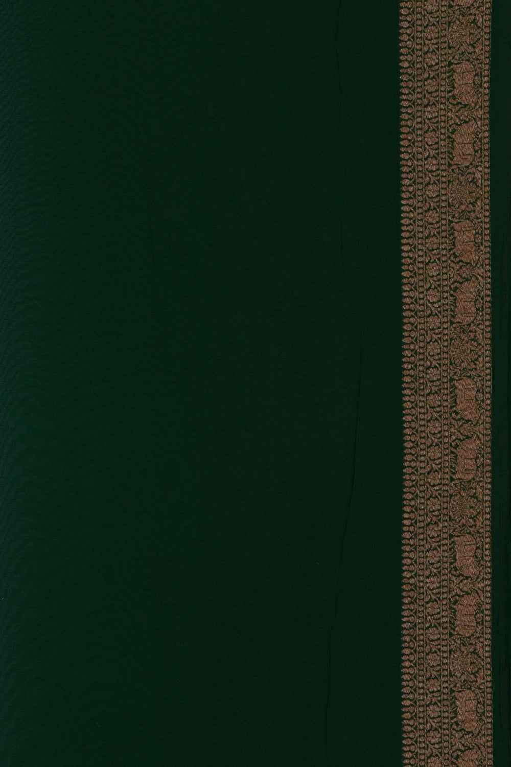 Image of Banarasi Georgette Brocade Red Saree