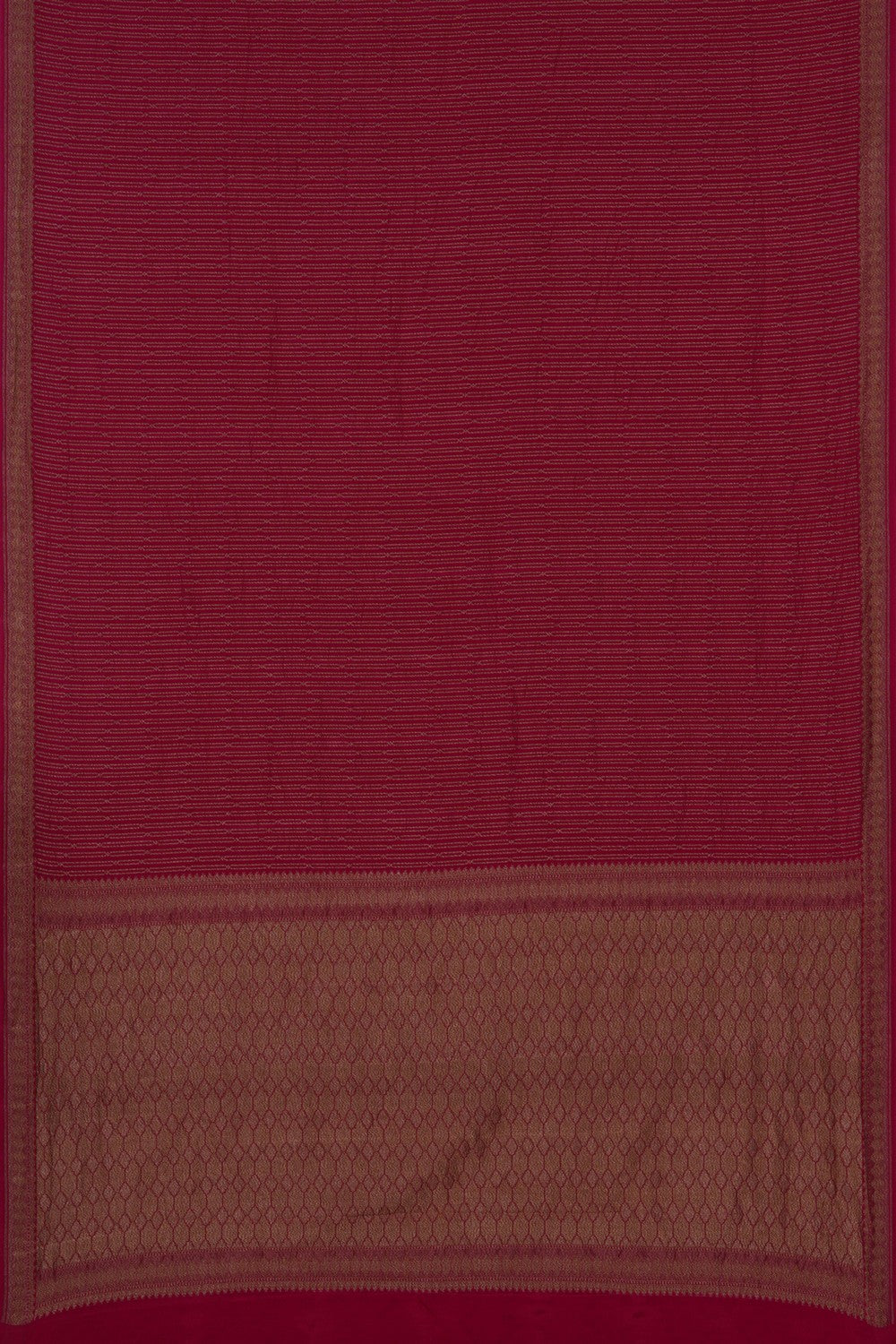 Image of Banarasi Crepe Silk Brocade Pink Saree