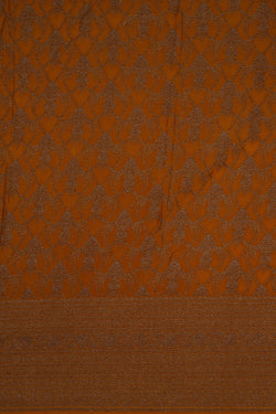 Image of Banarasi Crepe Purple Saree