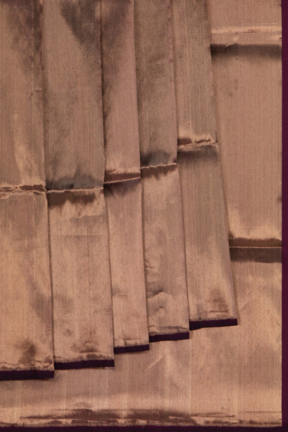 Image of Banarasi Katan Silk Silver Saree