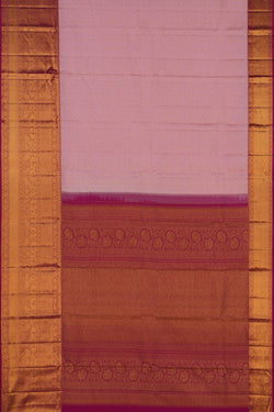 Image of Kanchipattu Pink Brocade Saree