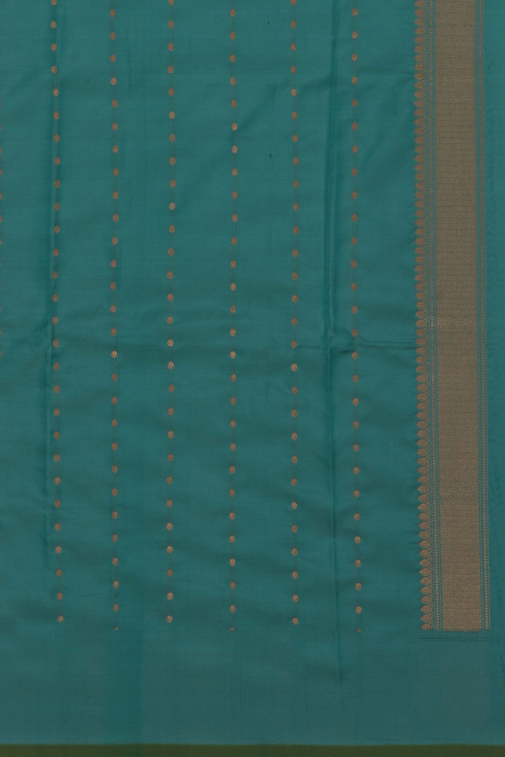 Image of Banarasi Silk Ice Blue Saree