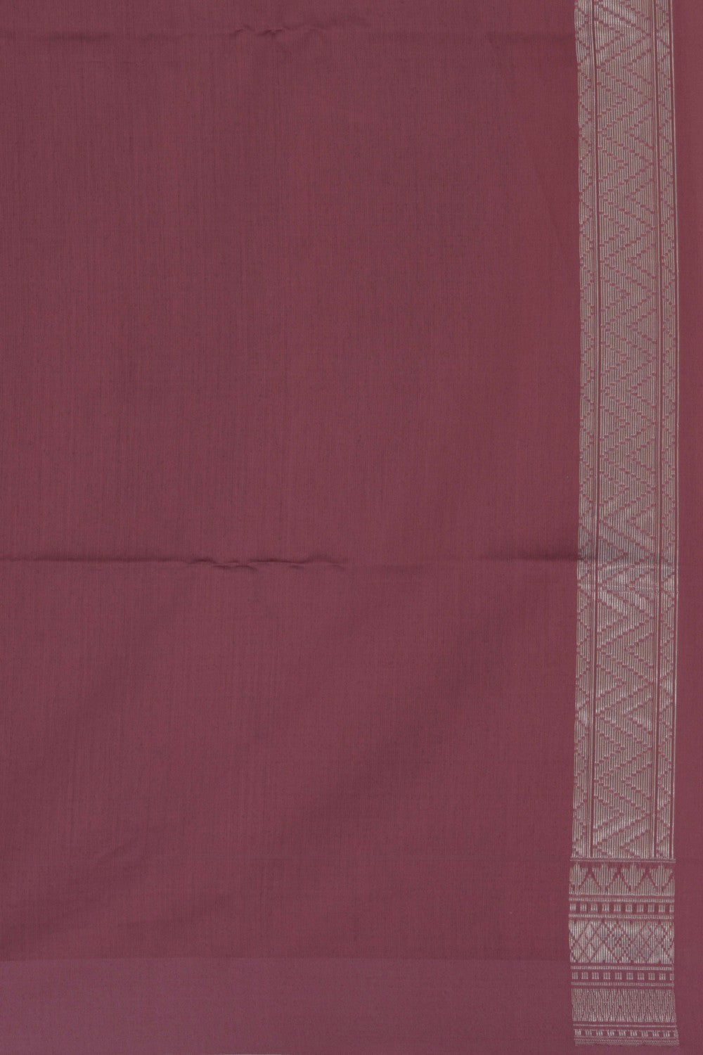 Kora Silk Brocade Off White Saree