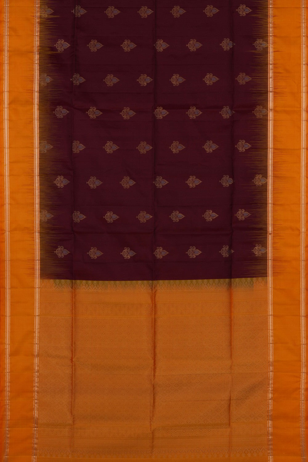 Image of Maroon South Silk Saree