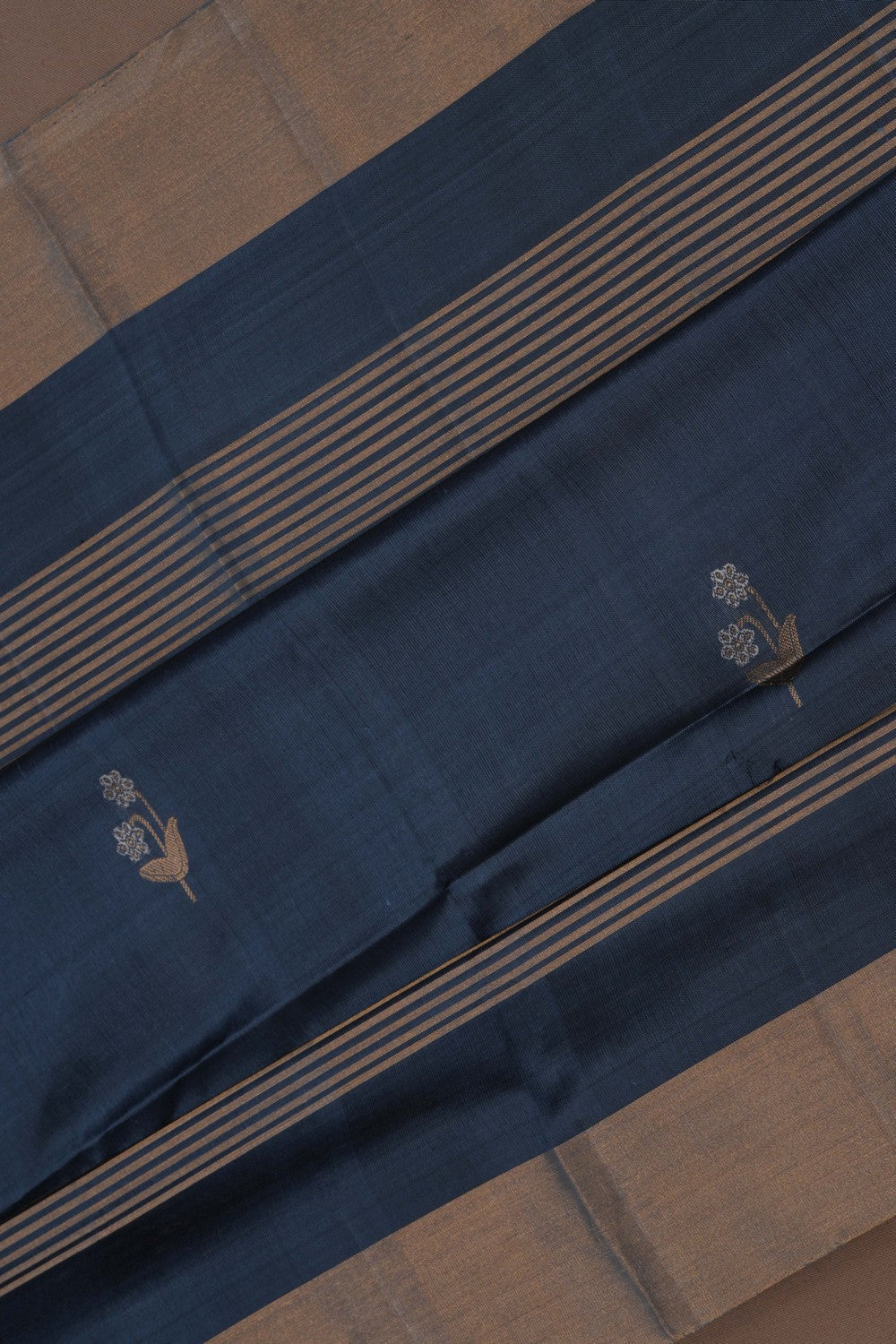 Image of Grey South Silk Saree