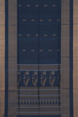 Image of Grey South Silk Saree