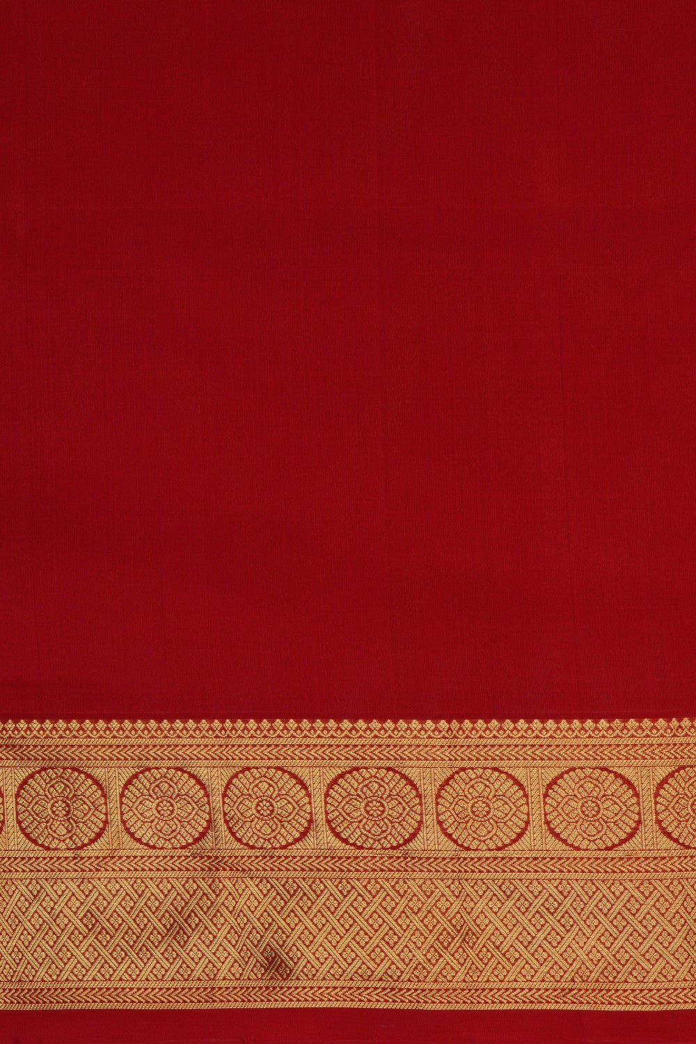 Image of Venkatagiri Silk Red Saree