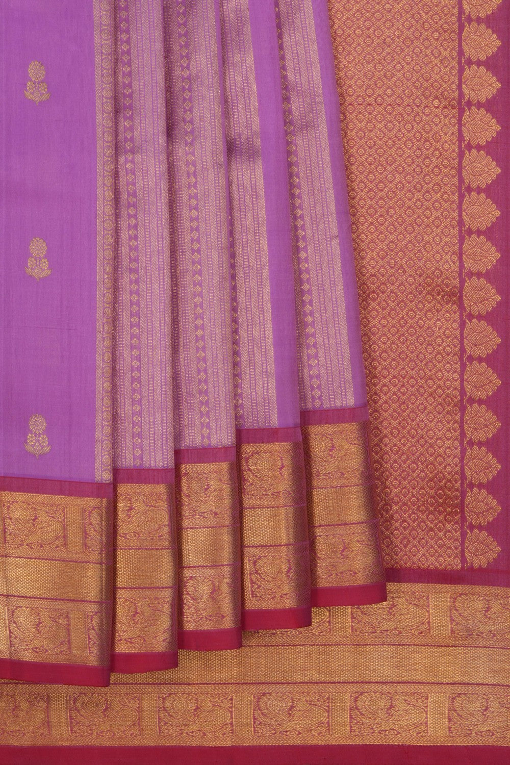 Image of Venkatagiri Silk Pink Saree