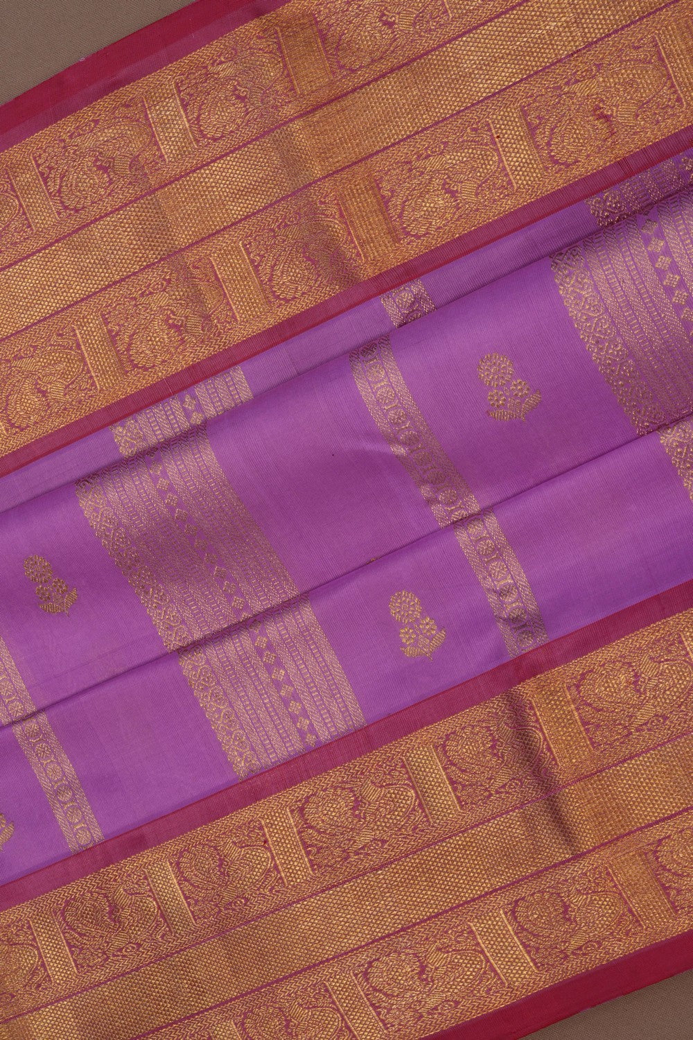Image of Venkatagiri Silk Pink Saree