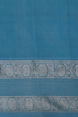 Image of Venkatagiri Silk Ice Blue Saree