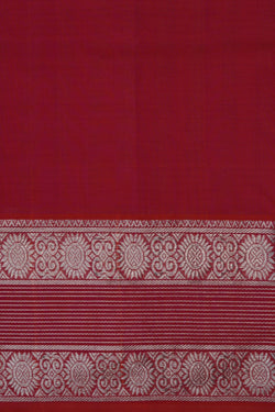 Image of Venkatagiri Silk Fuchsia Pink Saree