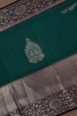 Image of South Silk Green Saree