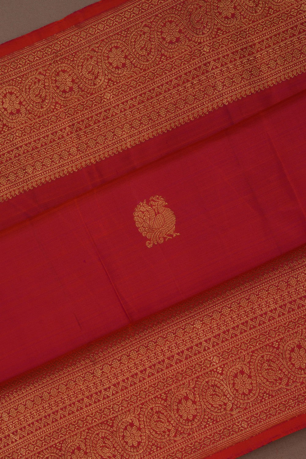Image of South Silk Fuchsia Pink Saree