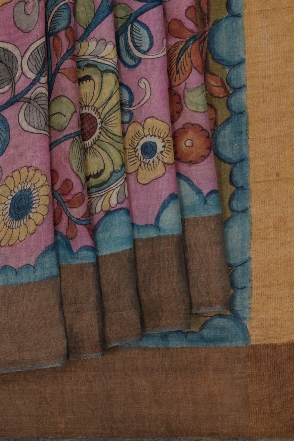 Kalamkari Painting Saree