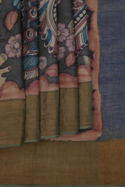 Image of Kalamkari Painting Saree