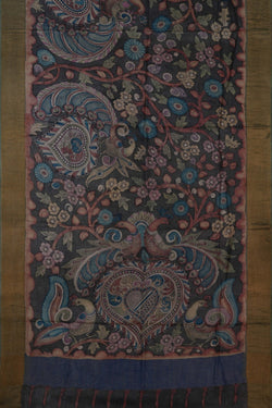 Image of Kalamkari Painting Saree