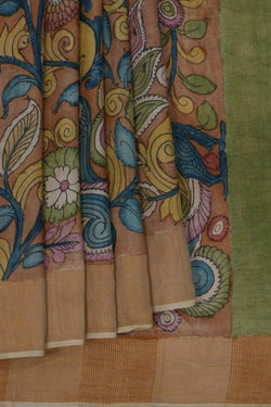 Image of Kalamkari Painting Saree