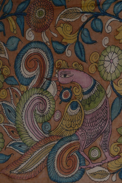 Image of Kalamkari Painting Saree