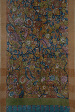 Image of Kalamkari Painting Saree