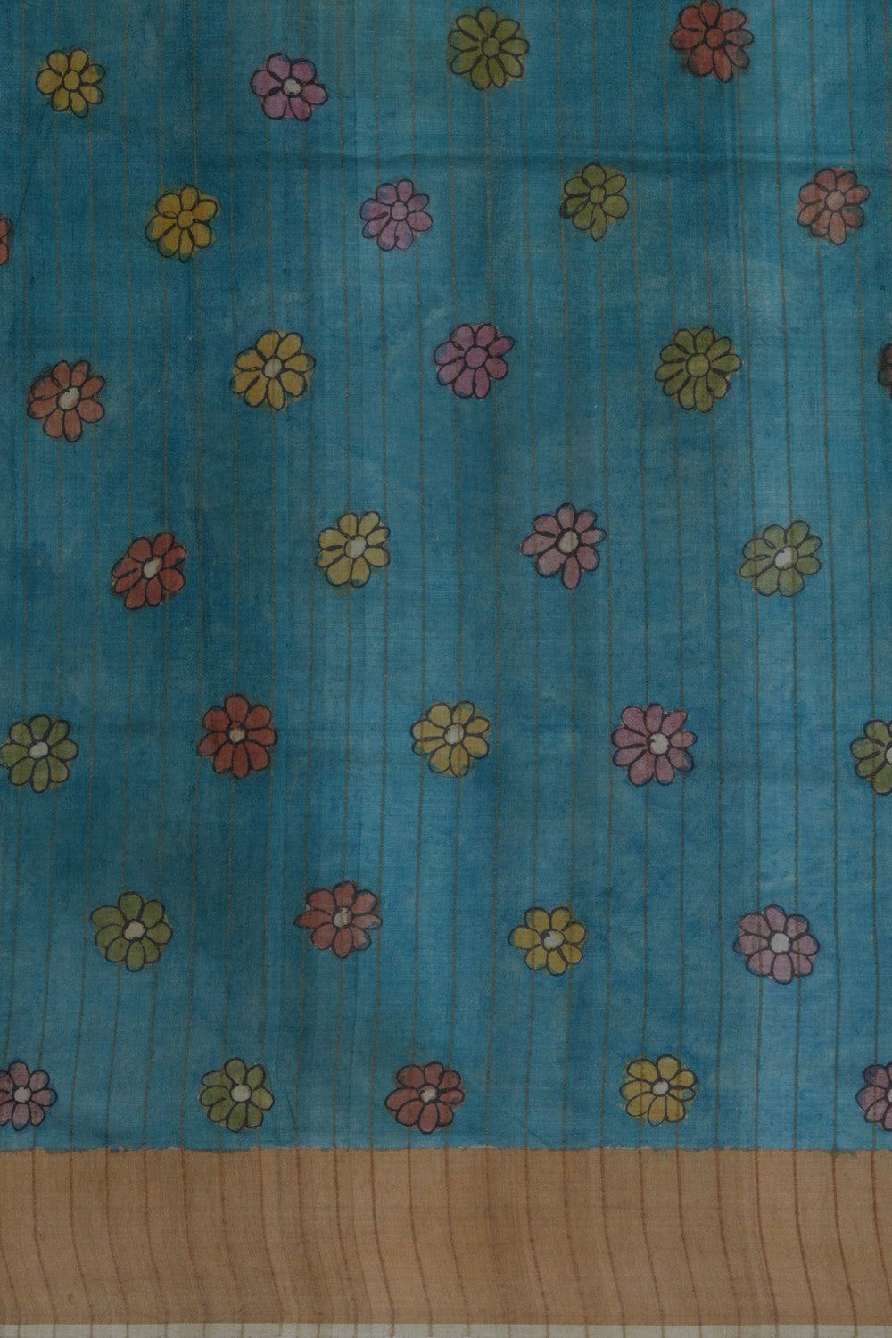 Kalamkari Painting Saree
