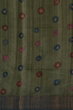 Image of Kalamkari Painting Saree
