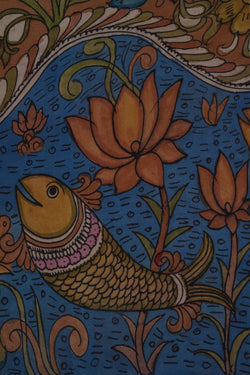 Image of Kalamkari Painting Saree