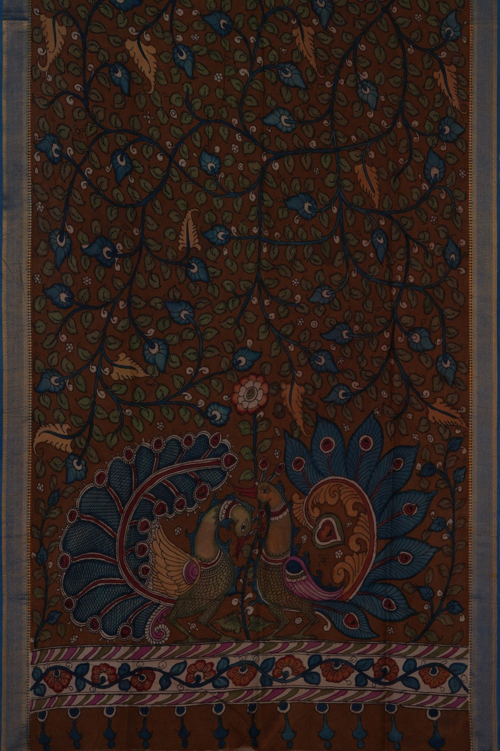 Image of Kalamkari Painting Saree