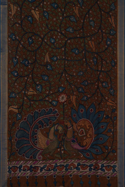 Image of Kalamkari Painting Saree