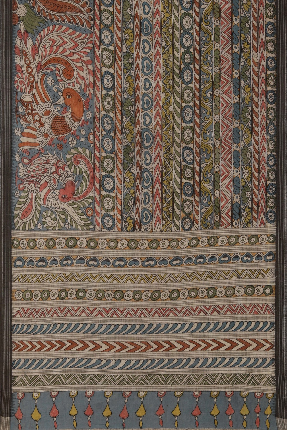 Image of Kalamkari Painting Saree