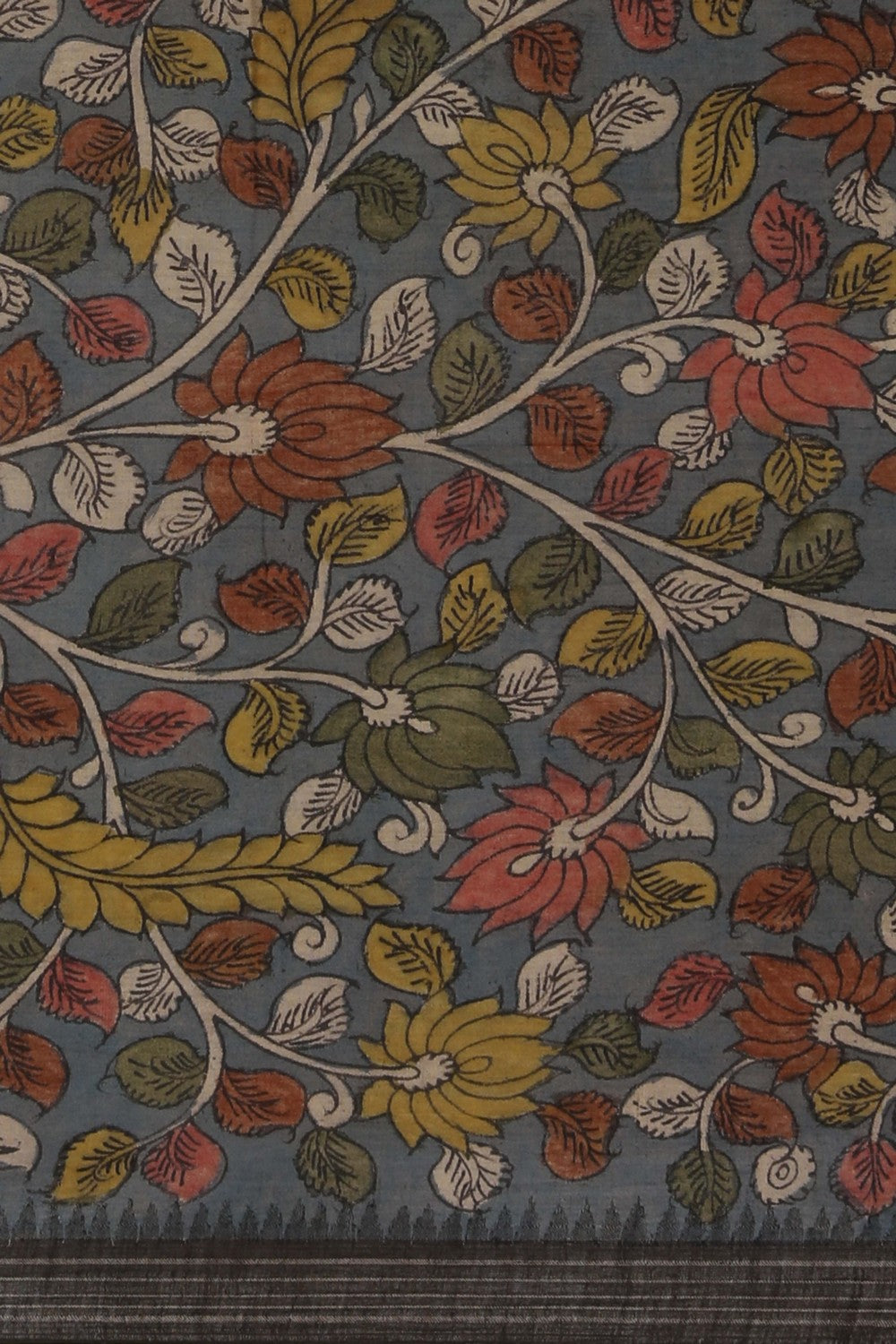 Image of Kalamkari Painting Saree