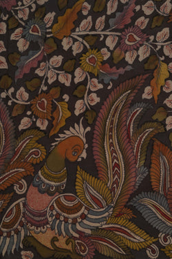 Image of Kalamkari Painting Saree