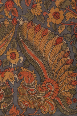Image of Kalamkari Painting Saree