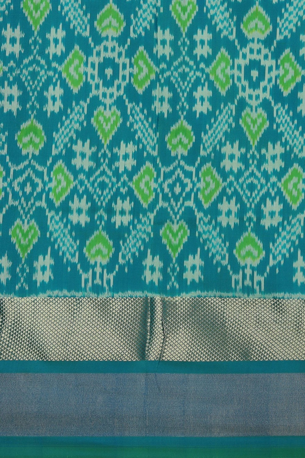 Image of Pochampally Ikat Silk Saree