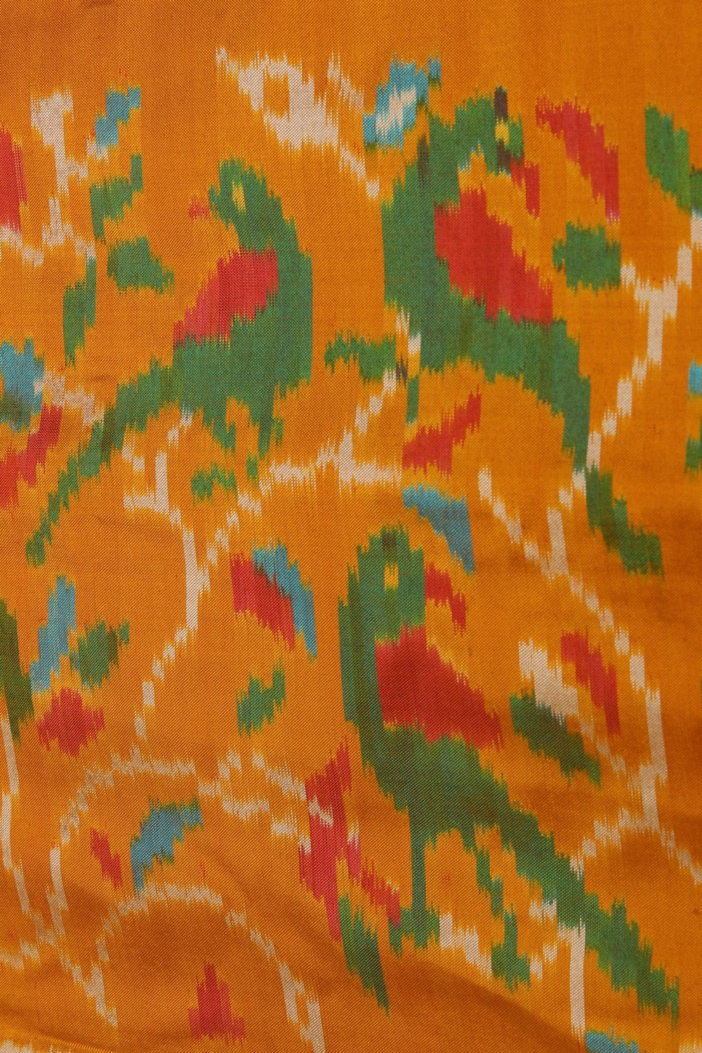 Image of Pochampally Ikat Silk Saree