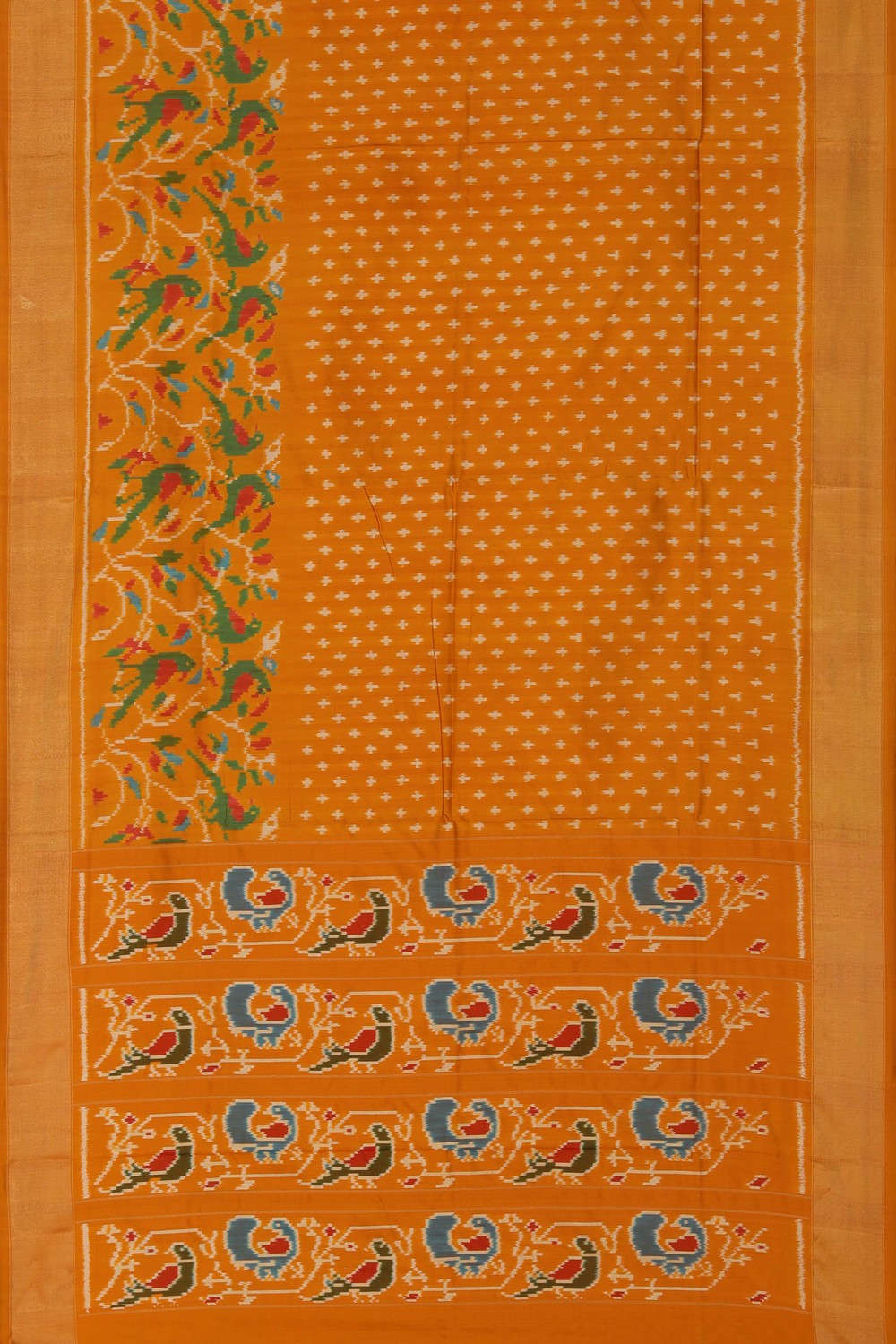 Image of Pochampally Ikat Silk Saree