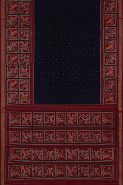Image of Pochampally Ikat Silk Saree