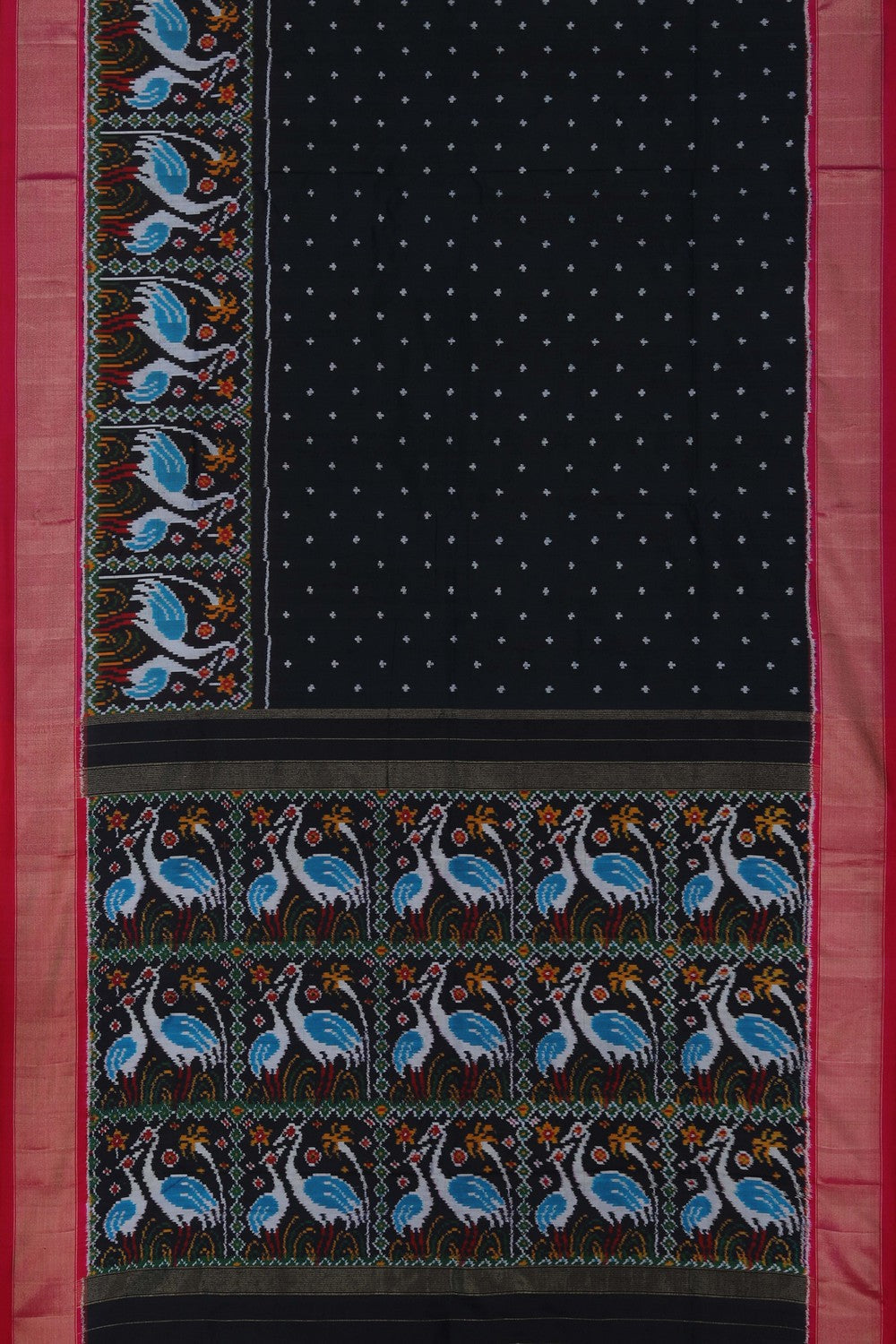 Image of Pochampally Ikat Silk Saree