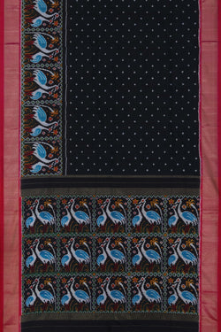 Image of Pochampally Ikat Silk Saree