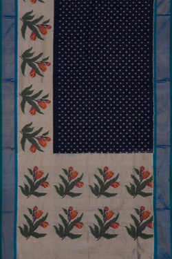 Image of Pochampally Ikat Silk Saree