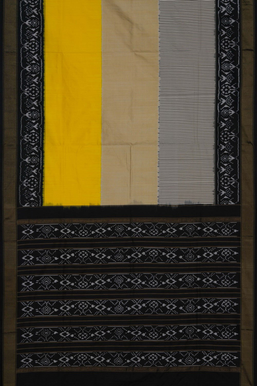 Image of Pochampally Ikat Silk Saree