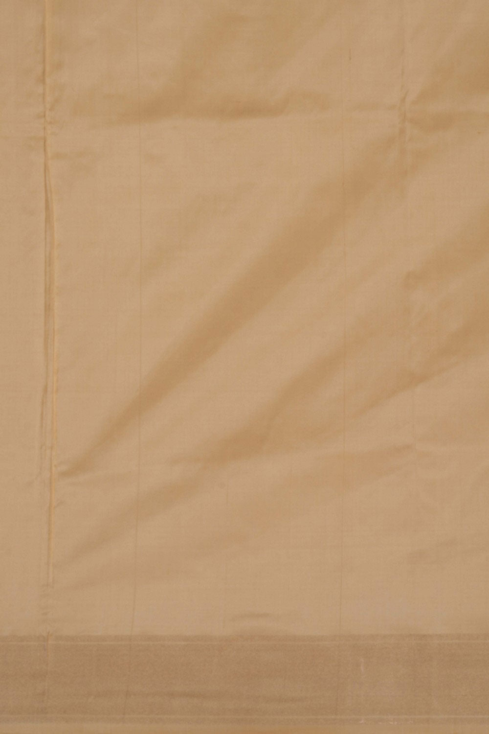 Pochampally Ikat Silk Cream Saree