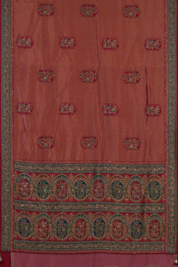 Image of A Tissue Embroidery Saree