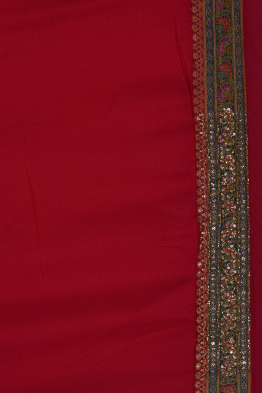 Image of A Tissue Embroidery Saree