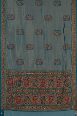 Image of A Tissue Embroidery Saree