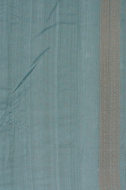 Image of Banarasi Dupion Silk Ice Blue Saree
